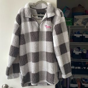 Boxercraft Plaid Dachshund Sweatshirt